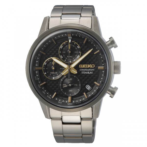 Seiko - Titanium SSB391P1 Herenhorloge