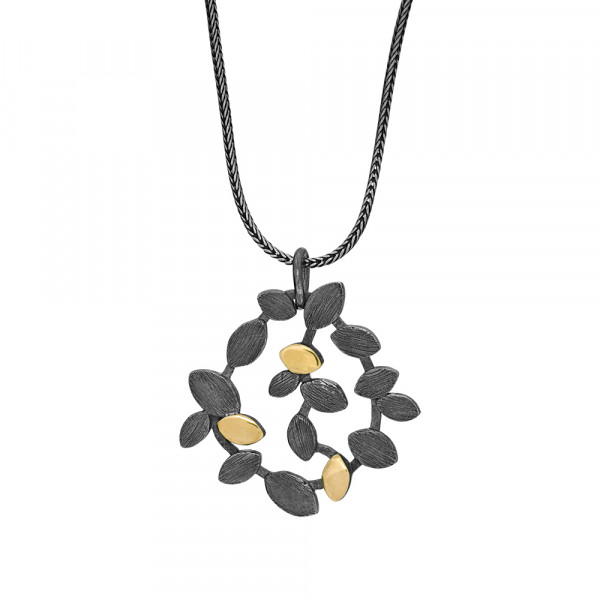 Rabinovich - Spirit 76202801 Zilver + Goud Collier
