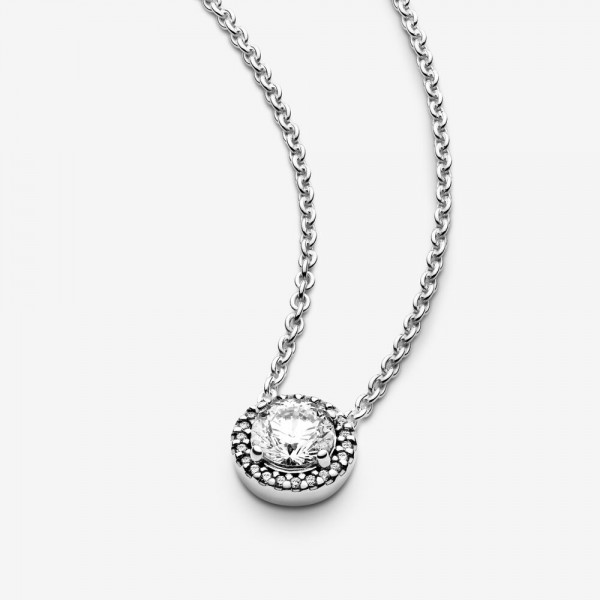 Pandora - Zilveren Collier 396240C 45cm Sprankelende Stralenkrans
