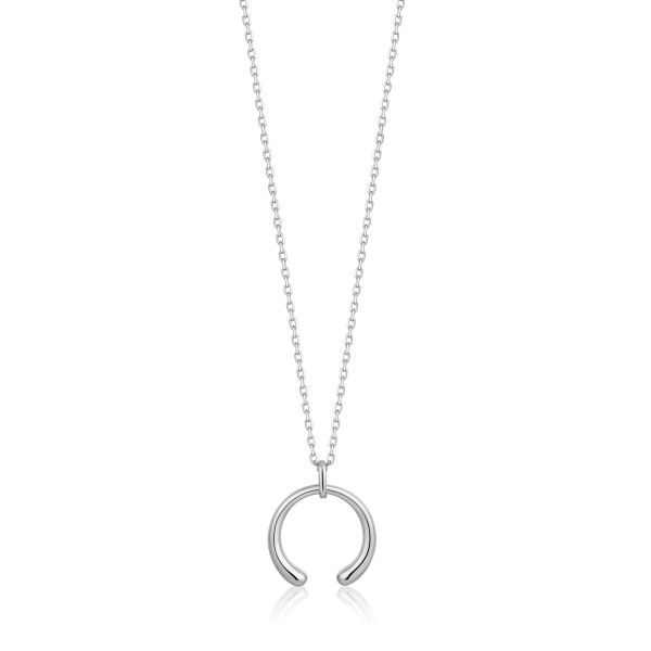 Ania Haie - Luxe Curve Ketting N024-03H Zilverkleurig