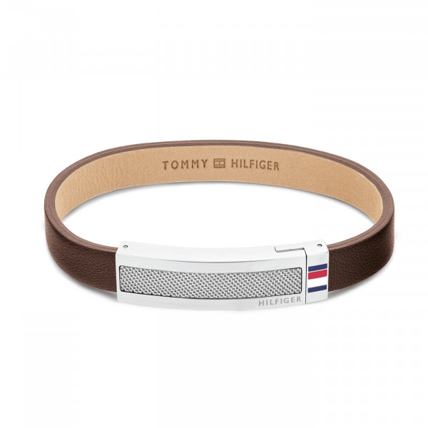 Tommy Hilfiger - Herenarmband TJ2790397 Bruin Leer