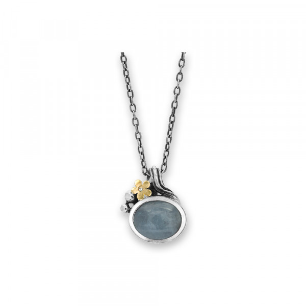 Rabinovich - Hawaii 70702803 Zilveren Collier met Goud