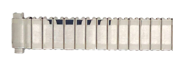 Horlogeband Metalen Zilverkleurig en Rekbaar 00360100 8mm staal
