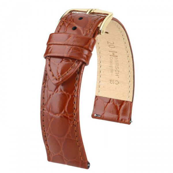 Hirsch Crocograin Goudbruin 16mm