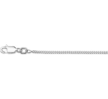Zilveren Gourmetcollier 50cm