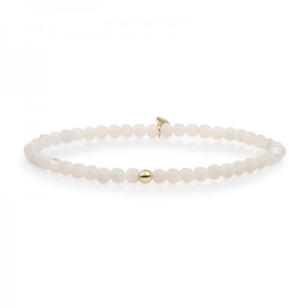 Sparkling Jewels - Armband SBRG-PEARL-ADD-4MM Pearl Saturn