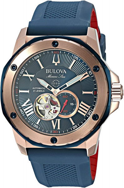 Bulova - Marine Star 98A227 Herenhorloge - Automatic