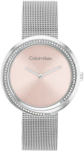 Calvin Klein Twist Zilverkleurige Dameshorloge 34 mm CK25200149