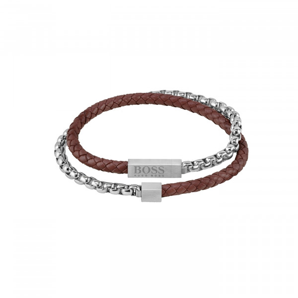 Hugo Boss - Gevlochten Armband - HBJ1580149M