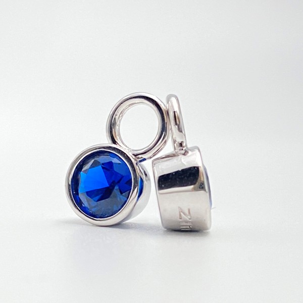 Zinzi Creoolhangers Donkerblauw ZICH1486DB