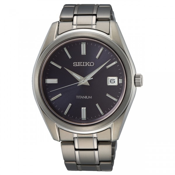 Seiko - SUR373P1 Herenhorloge - Grijs