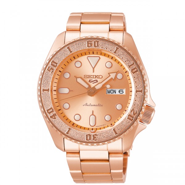 Seiko - Herenhorloge SRPE72K1 Rosékleurig Automatic