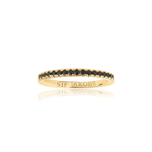 Sif Jakobs Ring ELLERA R2869-BK-YG maat52