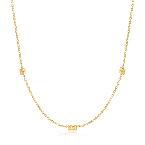 Ania Haie Smooth Twist Chain ketting N038-02G