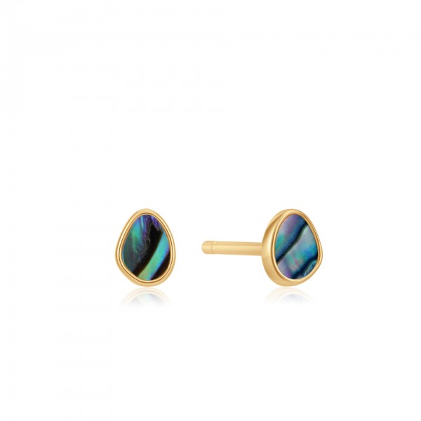 Ania Haie - Oorbellen E027-04G Tidal Abalone Stud