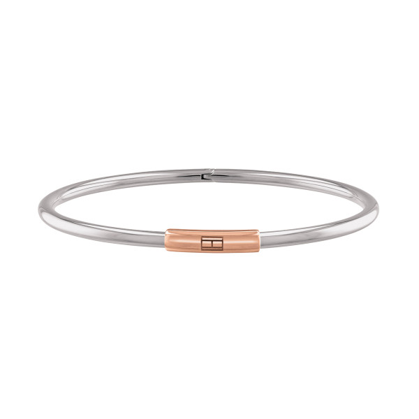 Tommy Hilfiger - Damesarmband TJ2780247 Zilverkleurig met Rosé