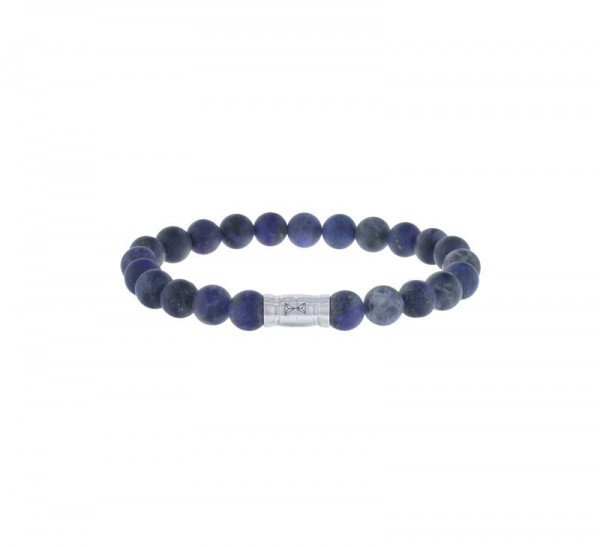 Aze Jewels - Armband AZ-BS006-B-190 Sodaliet Natuursteen - Blauw