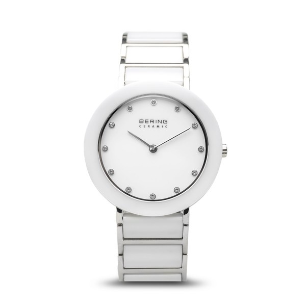 Bering - Ceramic 11435-754 Dameshorloge - Wit