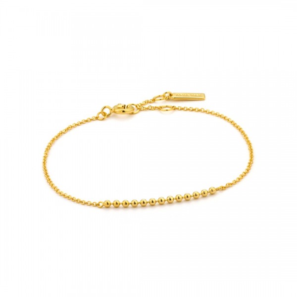 Ania Haie - Modern Multiple Balls Armband B002-01G Goudkleurig