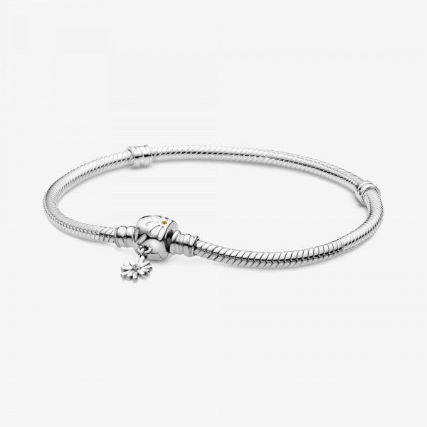 Pandora - Zilveren Armband 598776C01-21 Madeliefje