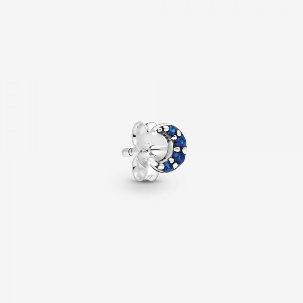 Pandora - Zilveren Enkel oorknopje 298534C01 Maan