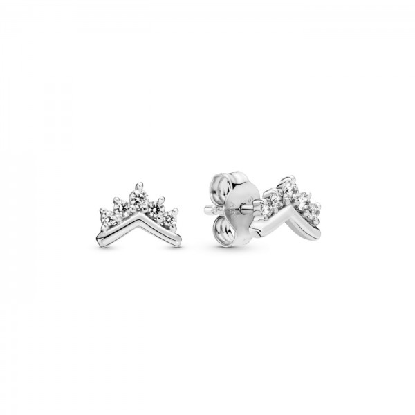 Pandora Timeless Tiara Wishbone Oorknopjes 298274CZ