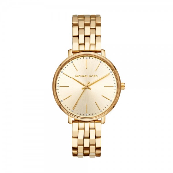 Michael Kors - Pyper MK3898 Dameshorloge - Goudkleurig Zirkonia