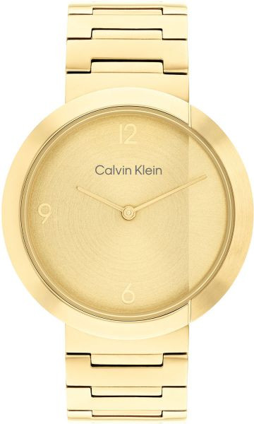 Calvin Klein Goudkleurige Unisex horloge 38 mm CK25200290