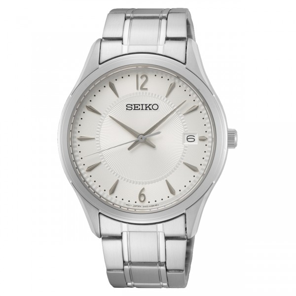 Seiko - SUR417P1 Herenhorloge - Zilverkleurig