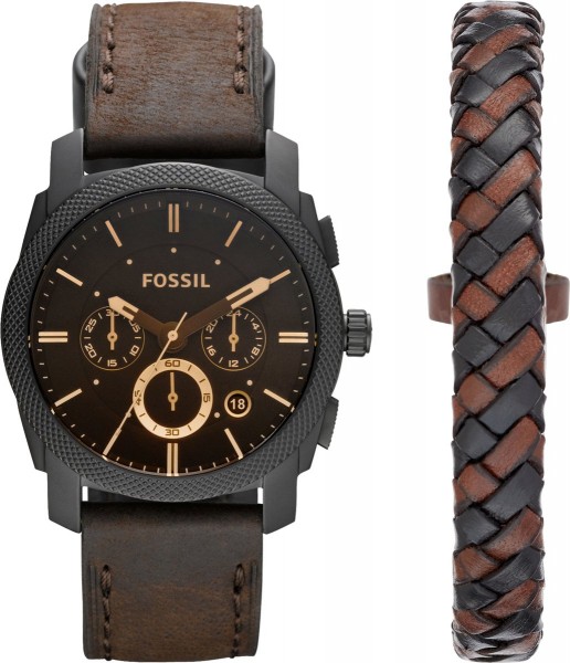 Fossil Herenhorloge FS5251SET + Armband