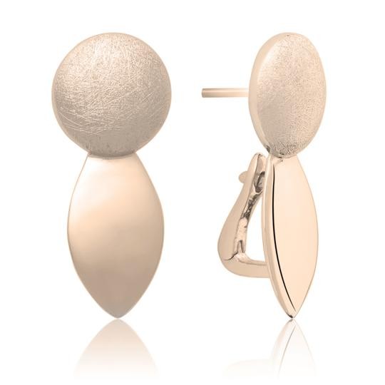 Sparkling Jewels Oorbellen EAR14 Rose Goldplate