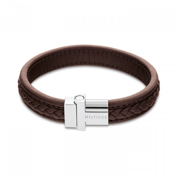 Tommy Hilfiger - Herenarmband TJ2790376 Bruin Leer