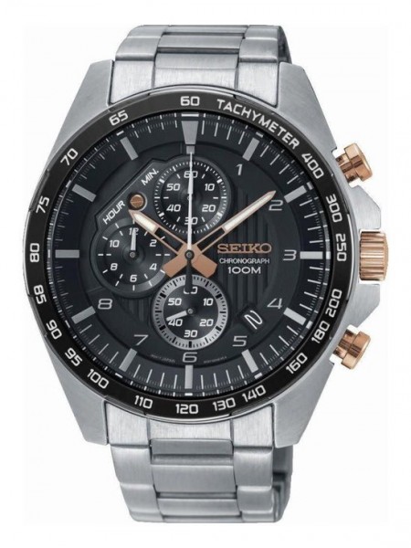 Seiko - Chronograaf SSB323P1 Herenhorloge - Zilverkleurig