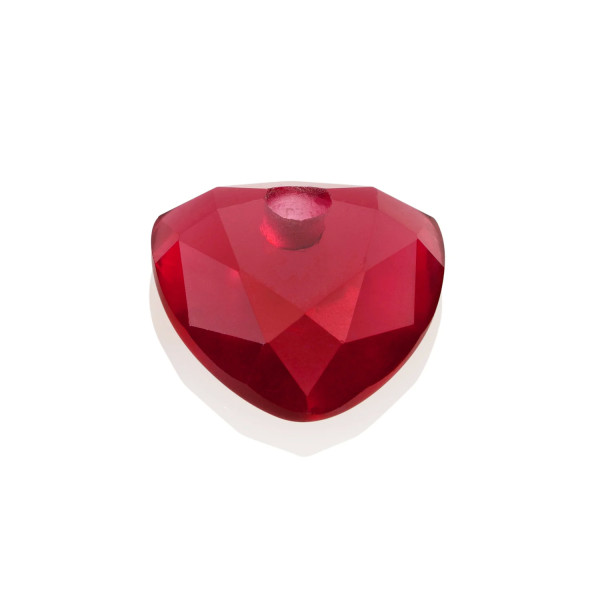 Sparkling Jewels Fuchsia Quartz Trillion Cut ketting edelsteen PENGEM51-TRI