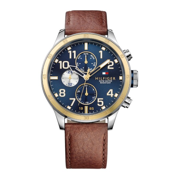 Tommy Hilfiger - Trent TH1791137 Herenhorloge - Zilver- en Goudkleurig