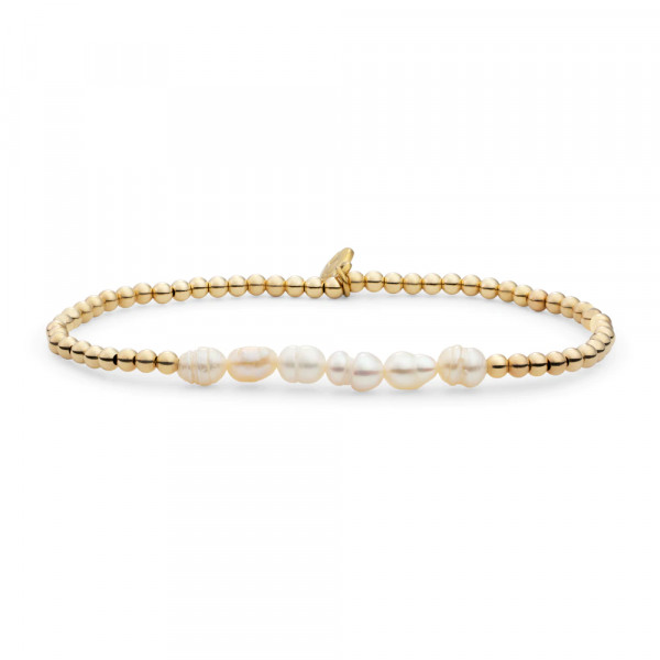 Sparkling Jewels - Universe Armband SBG-PEARL-3MM-LINE Pearl