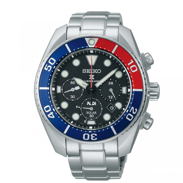 Seiko Prospex SSC795J1 Herenhorloge - Padi 'Sumo' Chronograaf SPECIAL EDITION!