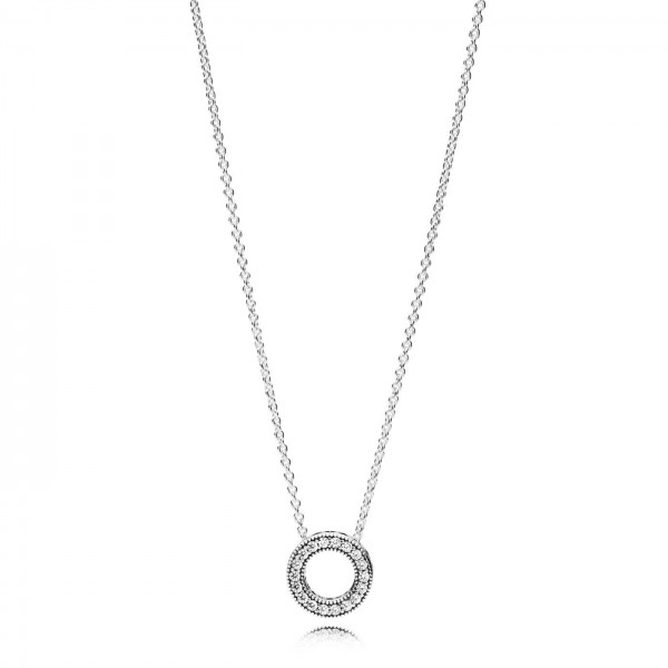 Pandora - Collier Stories Rond Zirkonia's 397436CZ-45