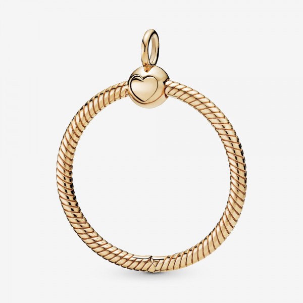 Pandora - Zilveren O-Hanger 368735C00 Goudkleurig