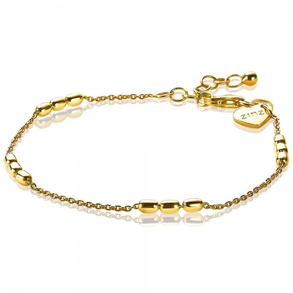 Zinzi - Zilveren Armband ZIA1809G Bolletjes