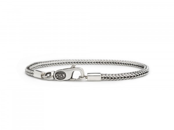 Silk - Zilveren Armband 150.19 Chevron