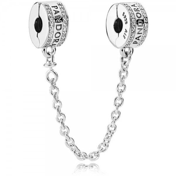 Pandora Moments - Veiligheidsketting Zirkonia 792057CZ-05