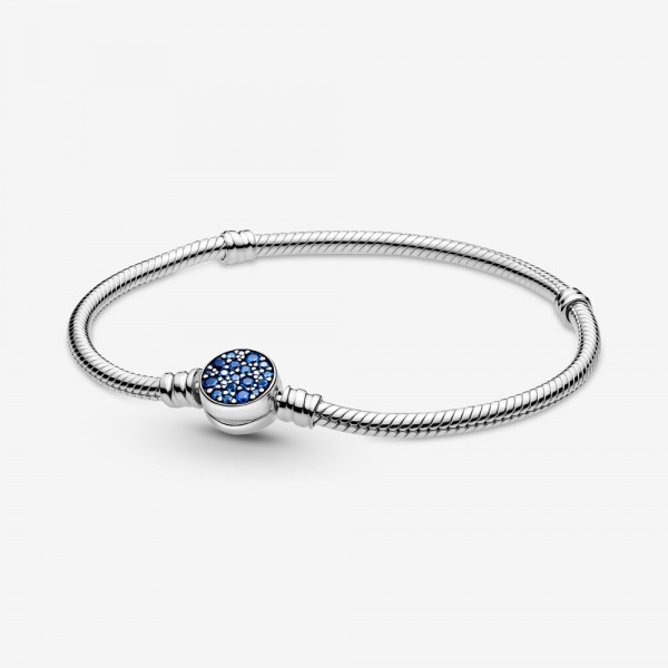 Pandora Moments - Armband Blue Disc 599288C01 21cm