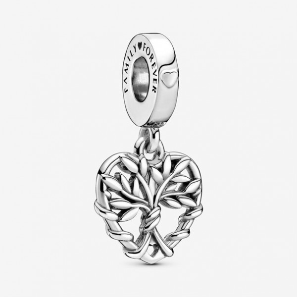 Pandora - Zilveren Passions Bedel 799149C00 Heart Family Tree