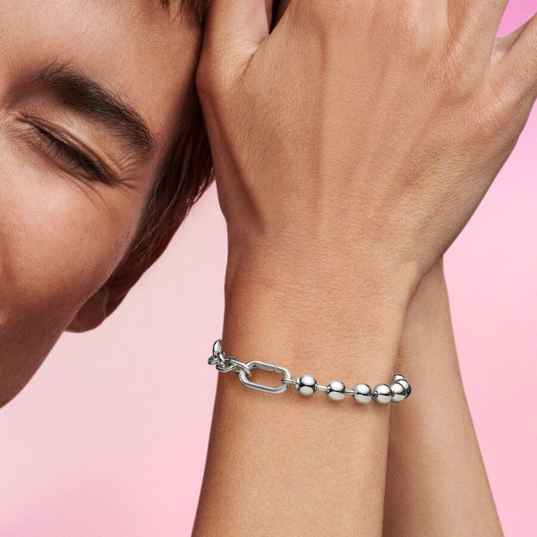 Pandora ME metalen beads & schakelarmband 592793C00-3