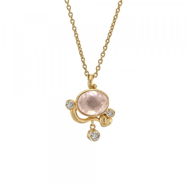 Rabinovich - Lovely 74802320 Goud Verguld Collier