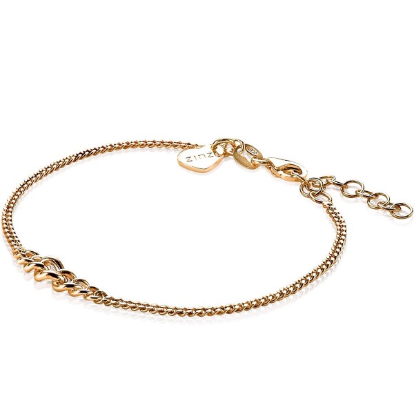 Zinzi - Zilveren Armband ZIA1259G Goudkleurig