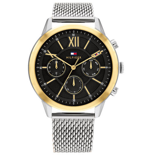 Tommy Hilfiger MORRISON 44 mm Zilverkleurige Herenhorloge TH1710528