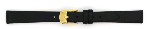 Horlogeband Kalfsleer met RVS gesp 00049000 14 mm