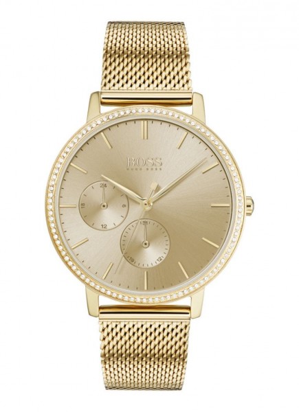 Hugo Boss - Infinity HB1502520 Dameshorloge - Goudkleurig